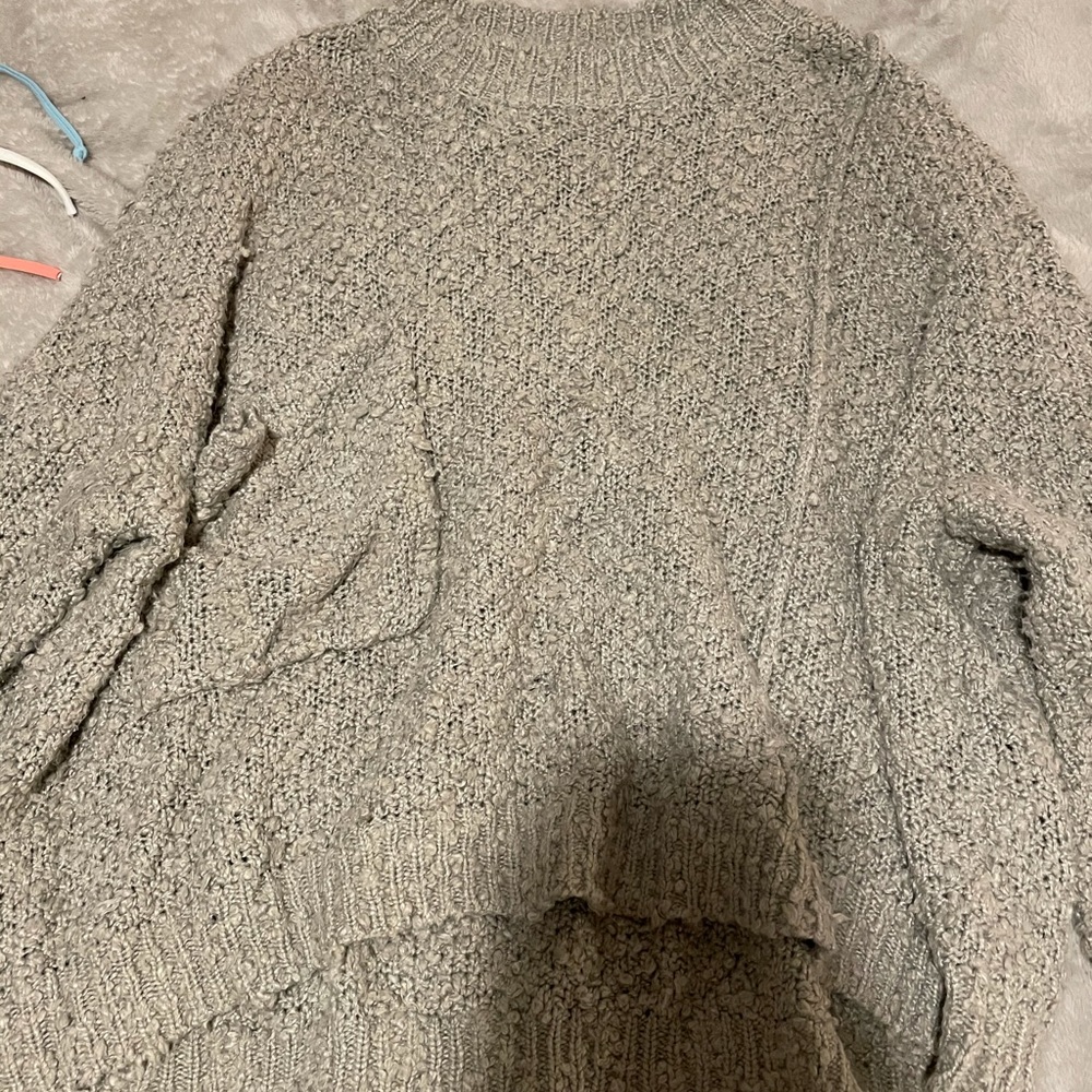 popcorn sweater